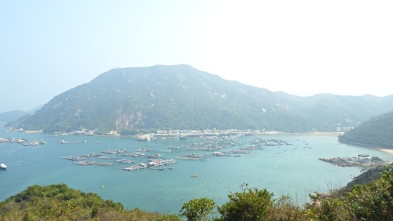 Overlooking Sok Kwu Wan (索罟灣, Picnic Bay). 