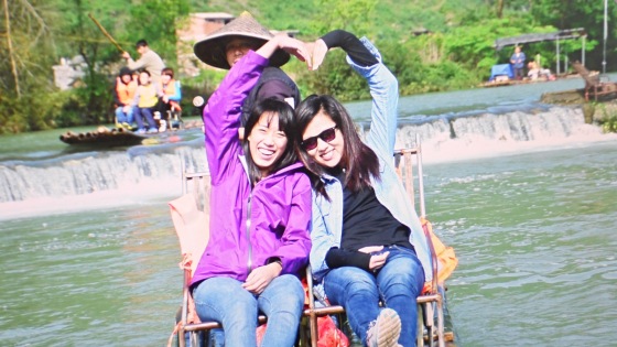On the Yulong River :3 Cutiepies. 